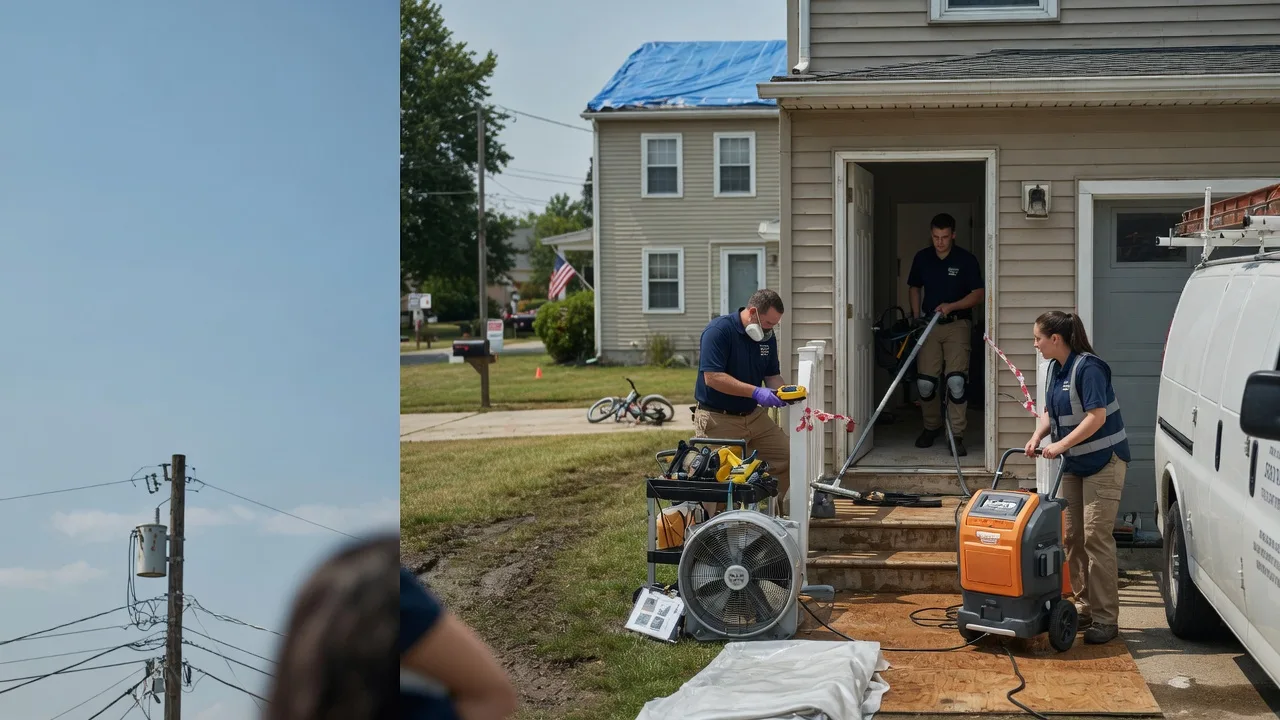 Water Damage Repair in Forest, OH near me
